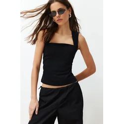 Trendyol Milla Ženska bluza, Crna