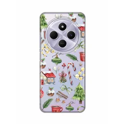 Silikonska maska za Xiaomi Redmi 14C/Redmi A4, Winter Spirit
