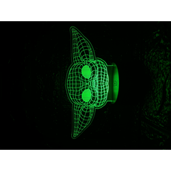 GENTILIS Yoda LED Lampa, RGB
