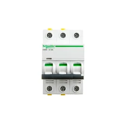 Schneider Odklopnik 3P D 16A 6kA AC iC60N-D16-3 Acti9 A9F05316