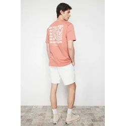 Trendyol Muška majica Tmnss24Ts00015, Roze