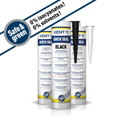 Lepilno tesnilna masa Quick Seal - črna 290ml