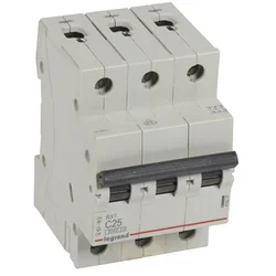 Legrand - Trofazni automatski osigurač RX3 3P C 25A 6000A