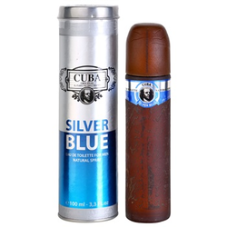 CUBA Silver Blue toaletna voda za moške 100 ml