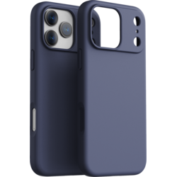 Dviced Silikonska MagSafe maska iPhone 17 Pro Max, plava