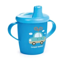 Canpol babies Šolja za bebe Non spil 31/200 250ml plava