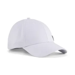 Essentials Metal PUMA Cat Baseball Cap, Accessories, Vibrant Silver, OSFA