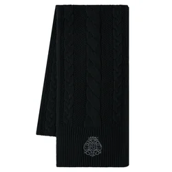 Lauren Ralph Lauren DIR EMB SCF SCARF Črna