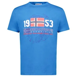 Geographical Norway Muška majica Japigal db 254, Plava