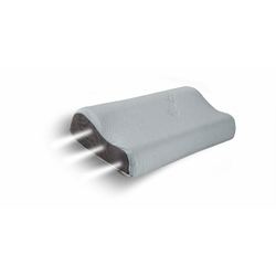 Philip Jastuk za spavanje Memory contour piccolo, 50 x 31 x 8/11 cm, Beli
