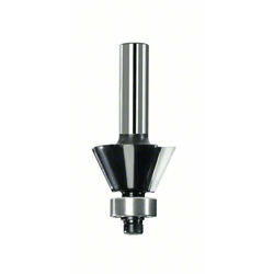 BOSCH Glodalo za skošavanje ivica / glodalo za glodanje uz površinu 2608628351 8 mm D1 23.7 mm B 5.5 mm L 12 mm G 54 mm 25° srebrno