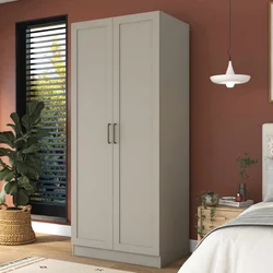 Hanah Home BA308 ormar 90 × 210 × 57,5 cm, peščana