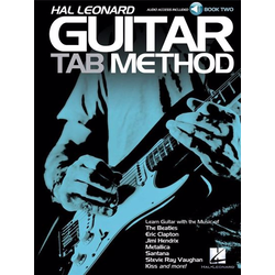 HAL LEONARD GUITAR TAB METHOD BOOK 2 + AUDIO ACCESS