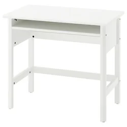BRYTNING Radni sto, bela, 85x53x75 cm