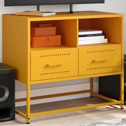 TV ormarić boja senfa 68x39x60,5 cm čelični