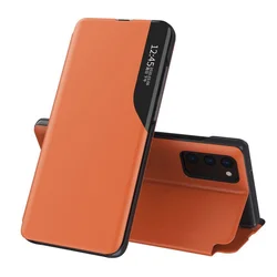 Elegantna knjižna futrola View Case za Samsung Galaxy A72 4G/Galaxy A72 5G/Galaxy A72 - Narančasta KP10640