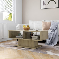 Den Klubska mizica sonoma hrast 103,5x50x44,5 cm iverna ploš