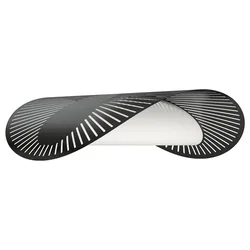 KVÄLLSDOPP Abažur visilice, crna, 72 cm