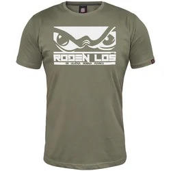 011Shop Muška majica kratkih rukava Rođen loš, Maslinasta