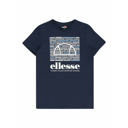 ELLESSE Majica Viero, mornarsko plava / svijetloplava / bijela