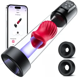 SuperLove Automatic Vaccum Pump Masturbator with Suction & Vibration & App