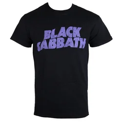 Metal majica moška Black Sabbath - Wavy Logo - ROCK OFF - BSTS04MB