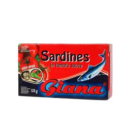 GIANA Sardine u paradajz sosu 125g