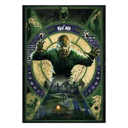 Universal Monsters art print Vukodlak, A3