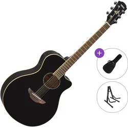 Yamaha APX600 Standard SET Black Elektroakustična jumbo
