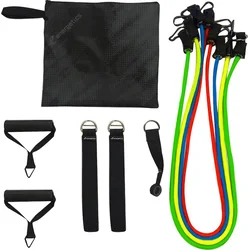 Energetics FITNESS TUBES SET 1.0, set fitnes, multikolor 421402