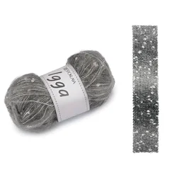Pletena preja Igga 100 g - (009) siva