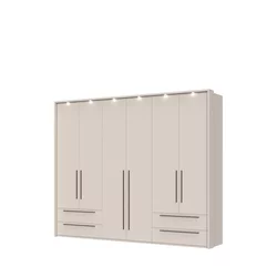 JELA Plakar P64B-2/OP - Kolekcija Opera - Kašmir mat lak/Kašmir mat lak - 277x226x60cm