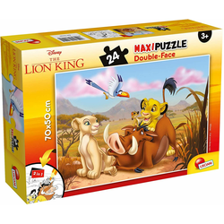 LISCIANI Puzzle Maxi Lion King 2u1 složi I oboji -24 dela