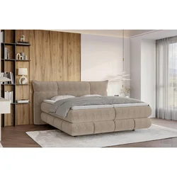 Boxspring Krevet Auris 160/200 cm , ecru