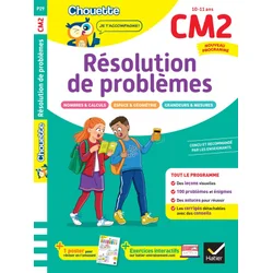 Résolution de problemes CM2 - Cahier de soutien nouveau programme