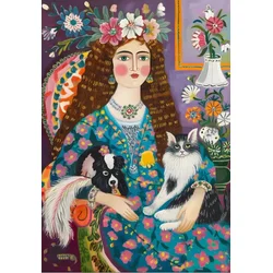 Alipson Puzzle - Puzzle Živalska gospa - 1 000 kosov