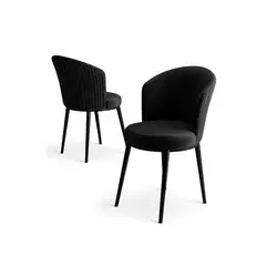 HANAH HOME Set stolica (6 delova) Risa Black