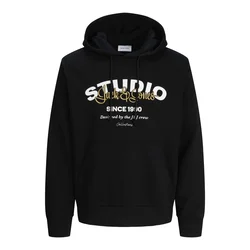 JACK & JONES Majica JJYUKI rumena/črna/bela