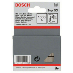 BOSCH klamarice TIP 53 11.4MM X 0.74MM X 4MM ( 2609200291 )