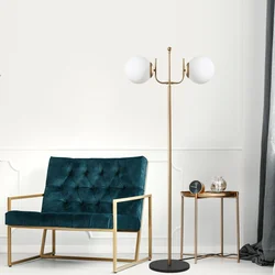 OPVIQ Podna lampa Antler 13766 Gold