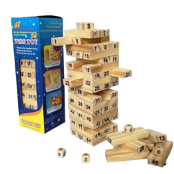 Mini Jenga drveni toranj društvena igra
