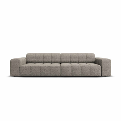 Svetlo rjava sedežna garnitura 244 cm Chicago – Cosmopolitan Design