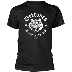 Deftones Majica Tiger Sacramento Unisex Black XL