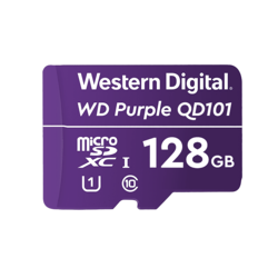 Purple SC QD101 128GB MicroSDHC 10 MB/s WDD128G1P0C