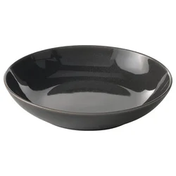 GLADELIG Duboki tanjir, tamnosiva, 21 cm