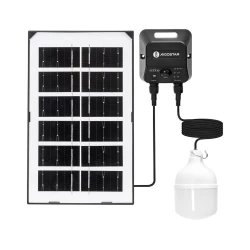 Aigostar - LED solarni luster sa senzorom LED/35W/12V 3000 mAh 6500K pr. 10 cm