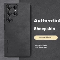 Shangsu Maska za mobilni telefon Samsung Galaxy S25 Ultra, Crna