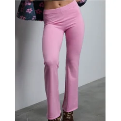 Sinsay - Flare pantalone - roze
