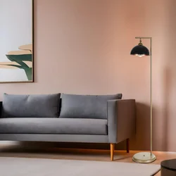 Aberto Design Podna lampa Smart Retro 3, 154 cm, E27, Zlatne boje