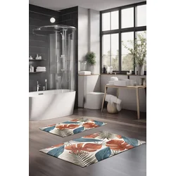 Lessentiel Maison Set prostirki za kupatilo CT-5326, 2 Komada, Šarena